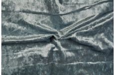 Велюр мраморный  стрейч Айс №6 Голубой лед